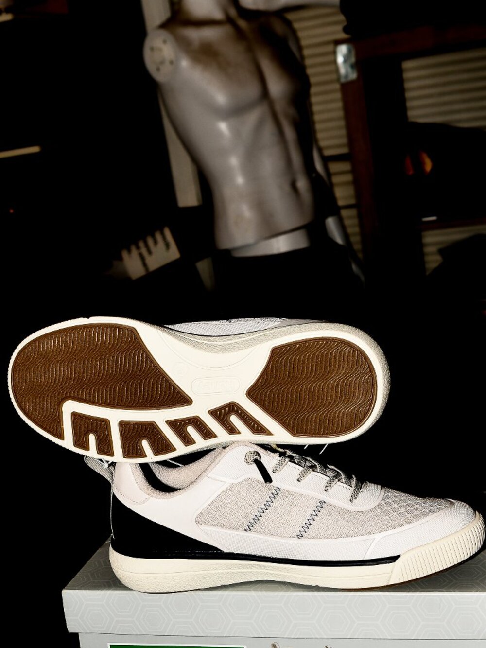 Hurley Men's Shoe< GRAY, SLIP ON .